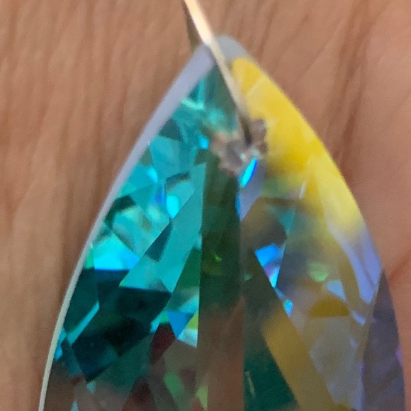 Colorful Freshwater Pearl set with Aurora pendant - Picture 4 of 8